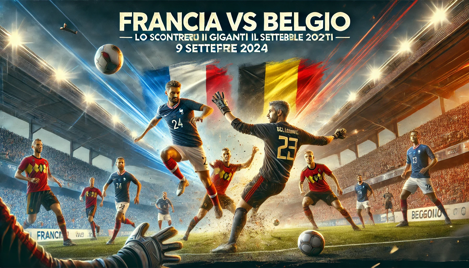 Francia vs Belgio: Lo Scontro dei Giganti il 9 settembre 2024